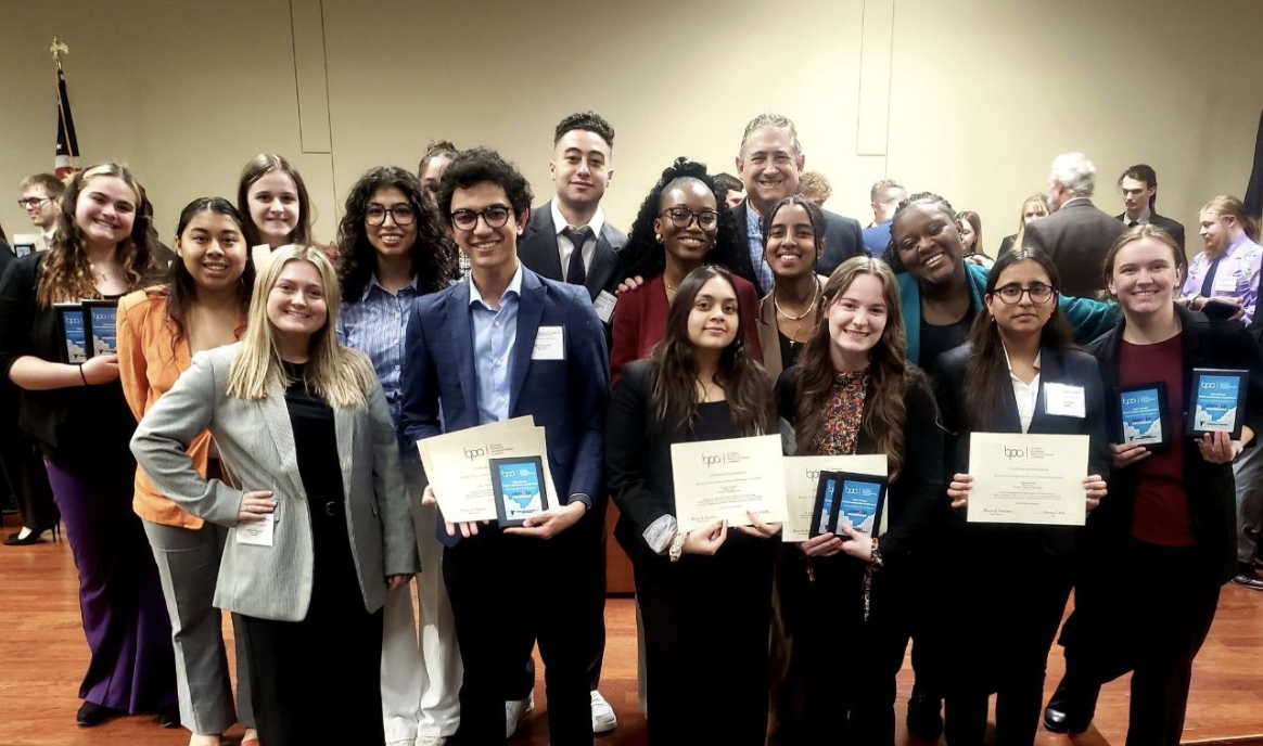 Alma BPA team at Michigan State Conference